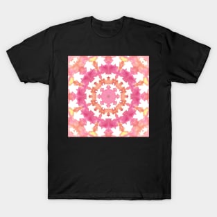 Pink Summer Tie Dye Meeples Again T-Shirt